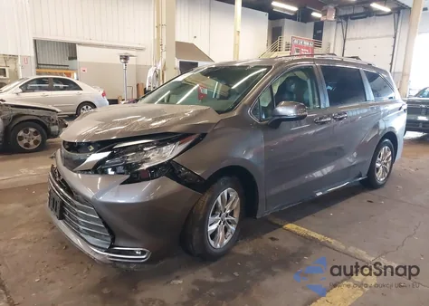 2023 Toyota Sienna Limited from USA, damaged, VIN 5TDZSKFC0PS082155